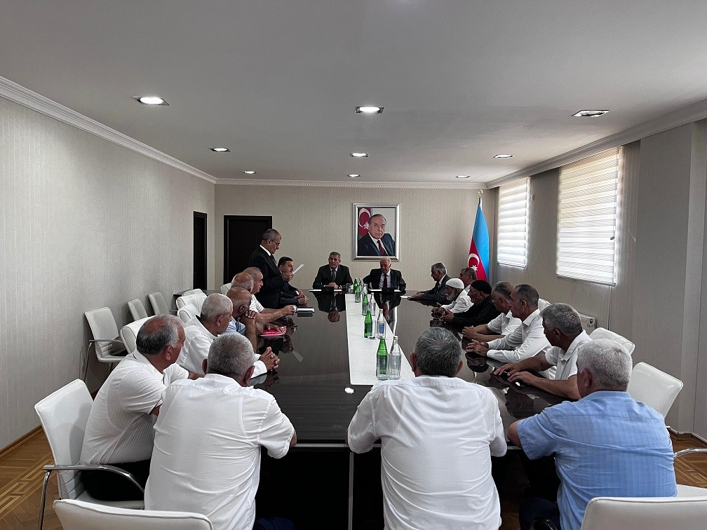 Qaradağ Ağsaqqalar Şurasının növbəti yığıncağı keçirilib - FOTOLAR